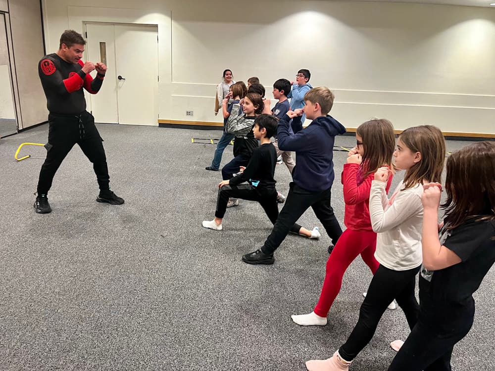 Jewish Day School class at Sparta Academy