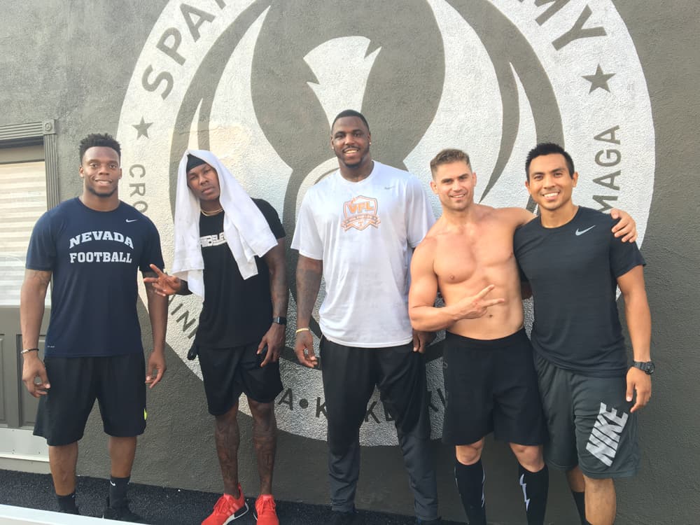 NFL players use Sparta Academy for off-season speed and conditioning